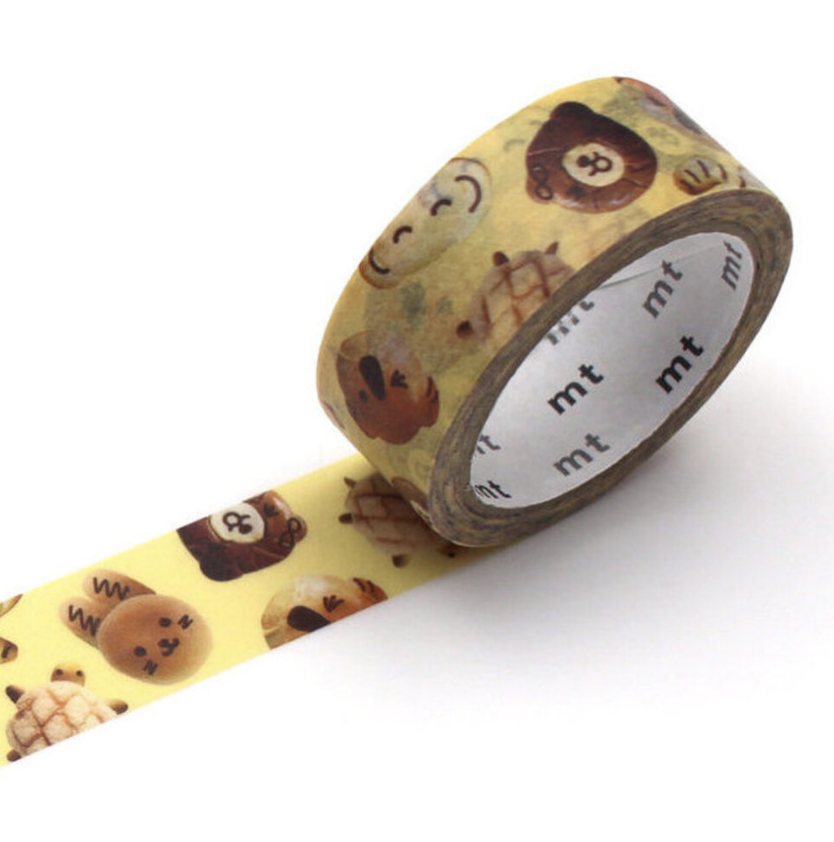 Animal bread washi tape