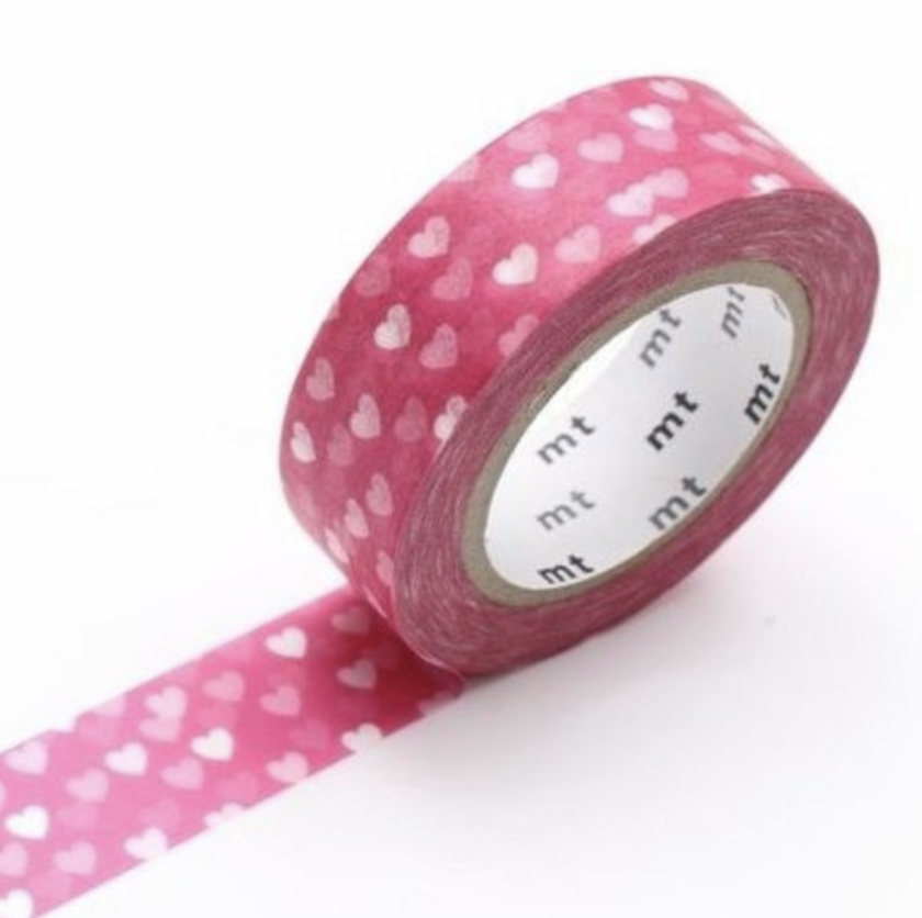 Heart spot washi tape