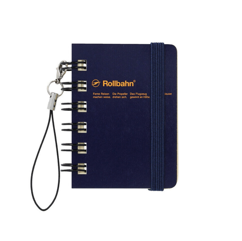 Rollbahn 'micro' dark blue Notebook