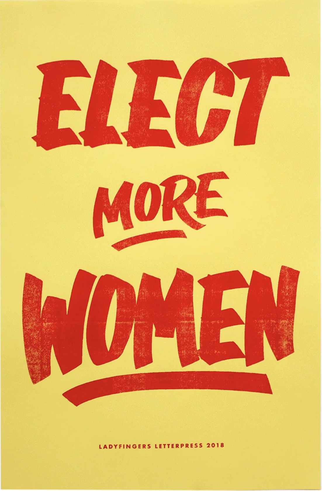 Elect more Women Poster