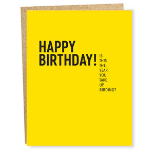 birding card