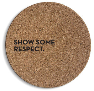 Respect Cork Coaster SIX-PACK