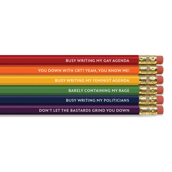Political Agenda Pencil Set