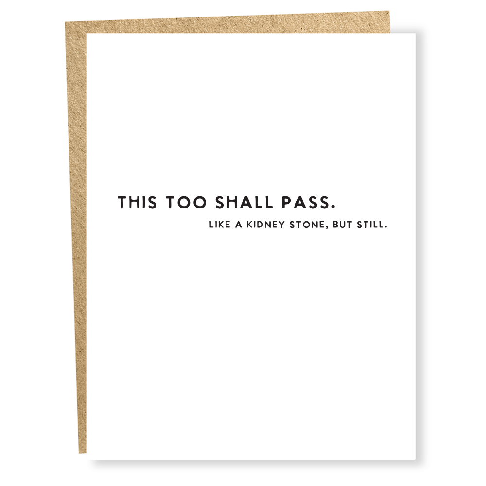 kidney stone card