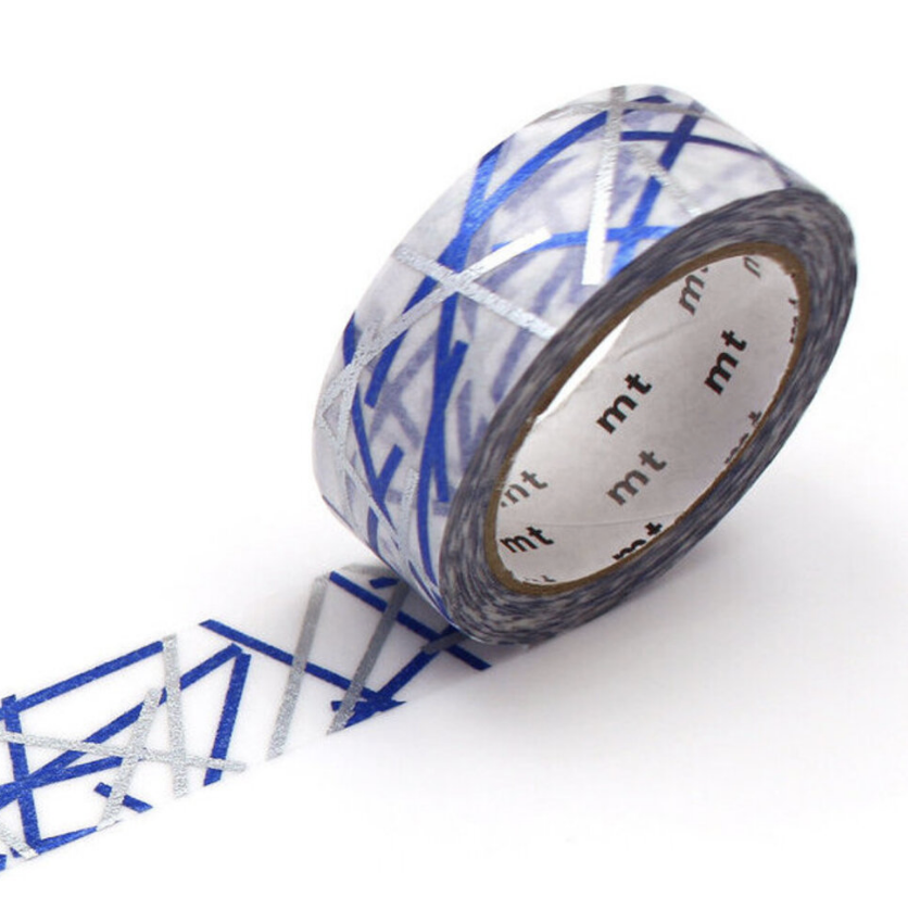 High Brightness Random Line washi tape