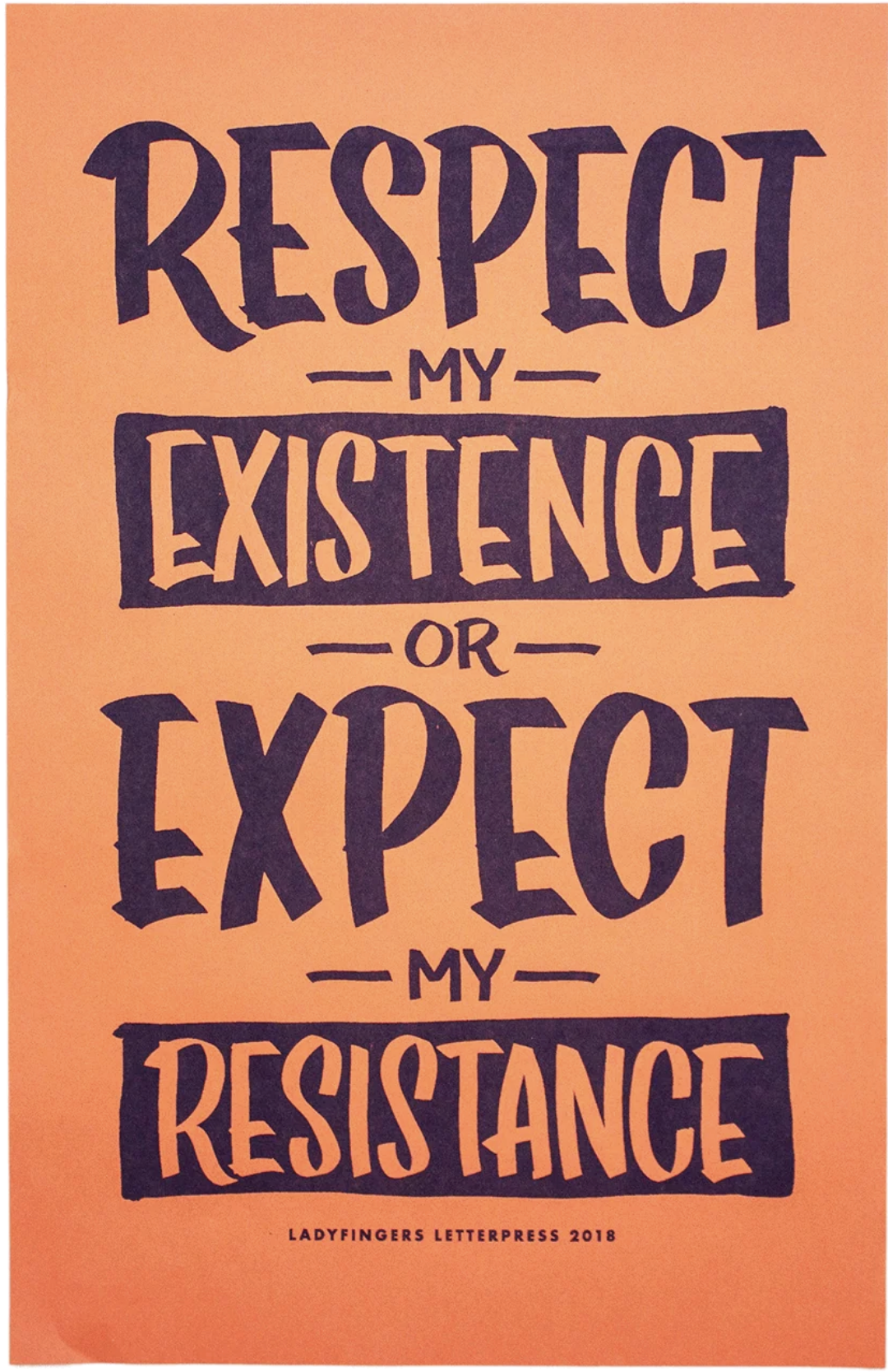Respect My Existence Poster