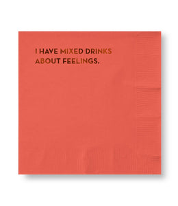 mixed feelings napkins
