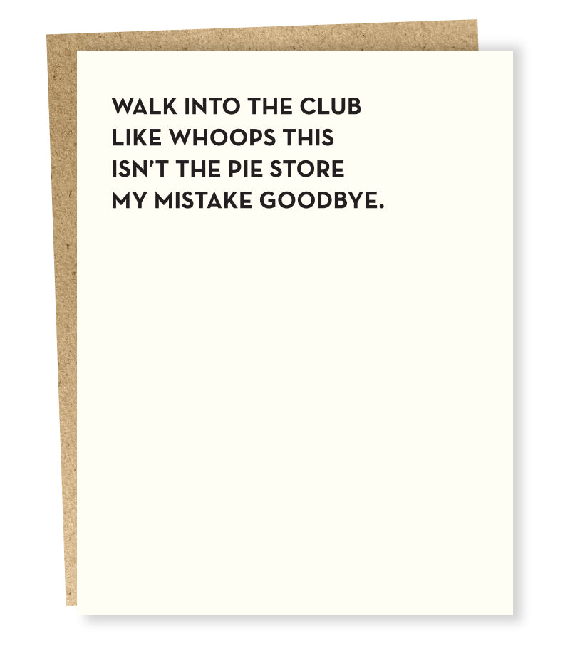 the club card