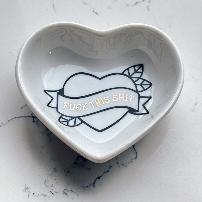fuck this shit ring dish