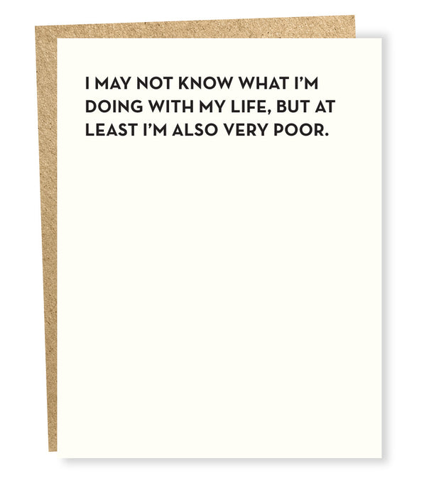 very poor card
